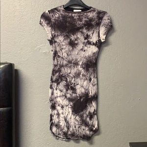 Tye dye mini dress